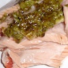 Photo - Baked Salmon recipe with garlic and cilantro pesto sauce