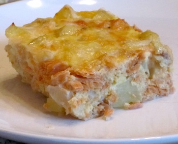 Picture of Easy Salmon Casserole / www.super-seafood-recipes.com