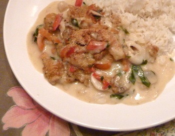 Photo of shellfish casserole / www.super-seafood-recipes.com