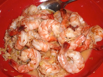Photo of Italian shrimp in garlic sauce