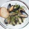 Mussels with white wine sauce